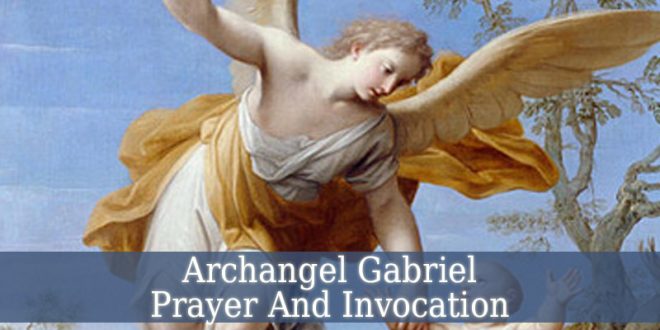Archangel Gabriel Prayer