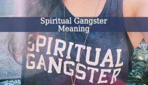 Spiritual Gangster Meaning